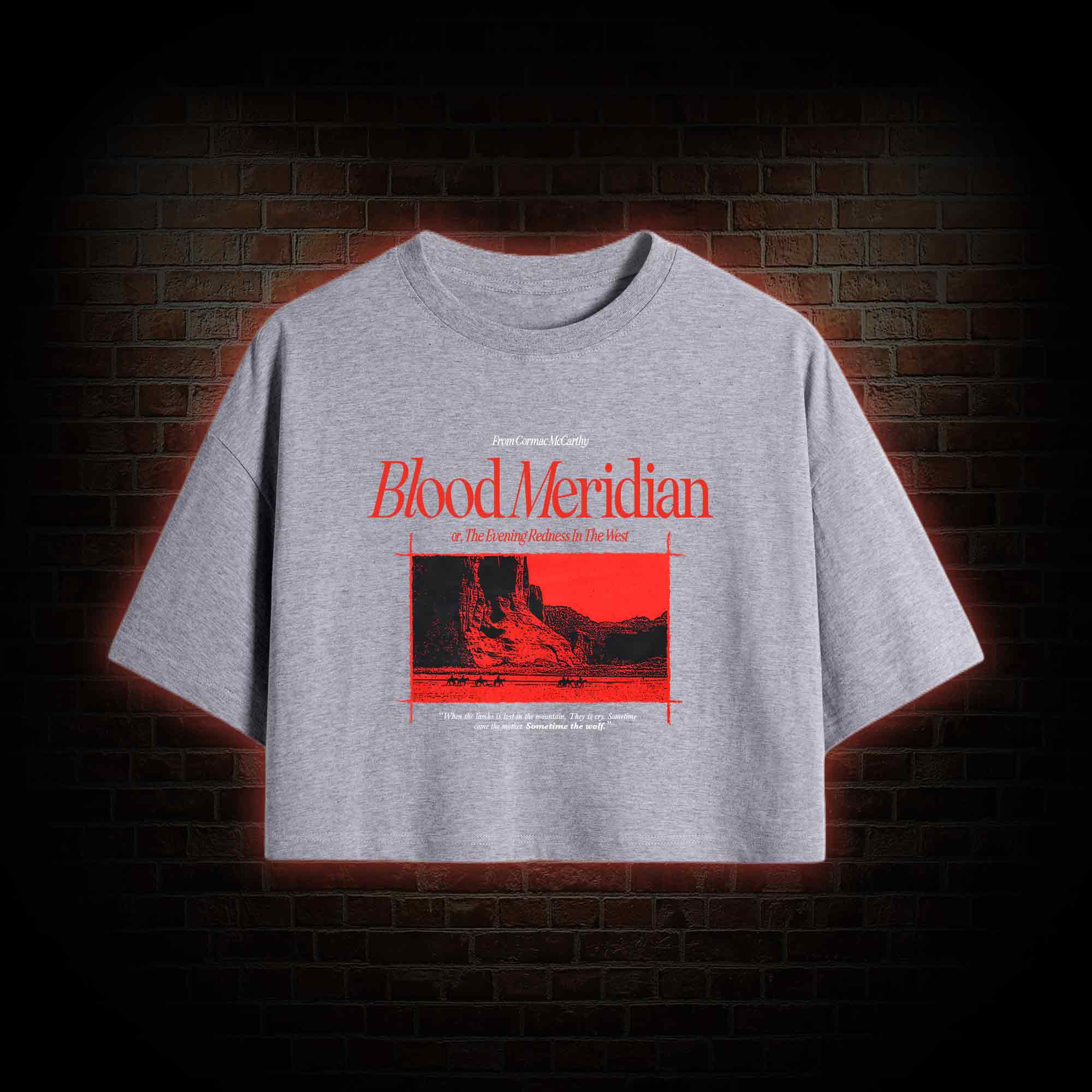 Blood Meridian Crop Top