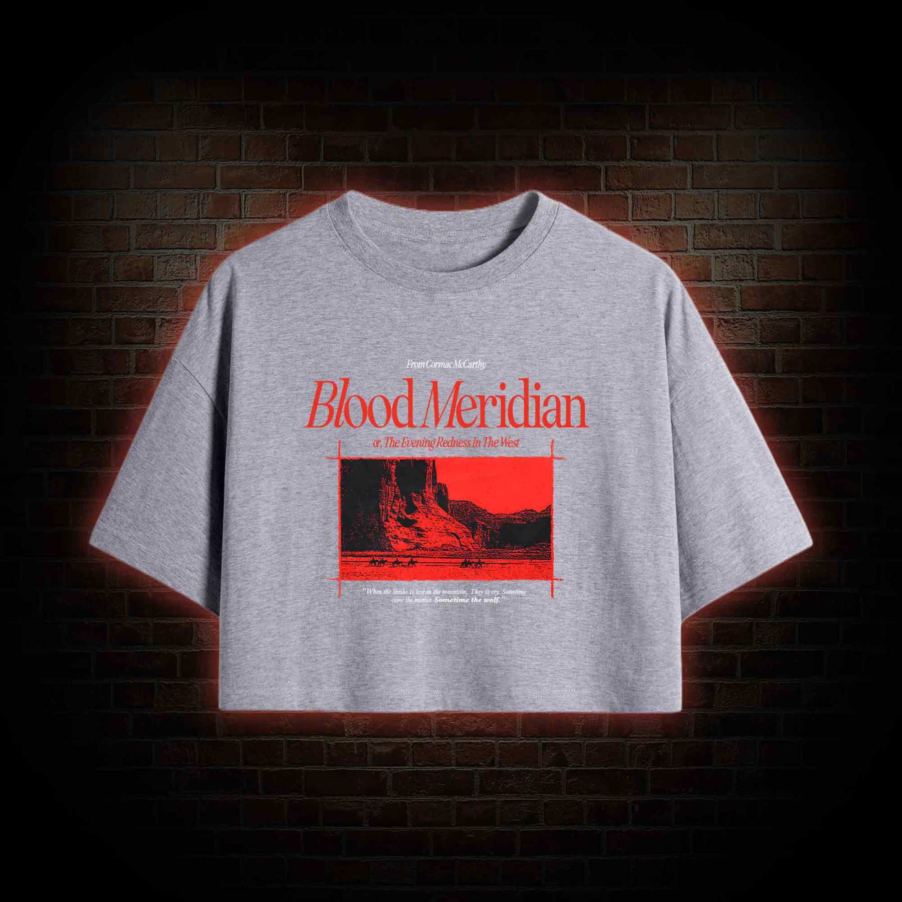 Blood Meridian Crop Top