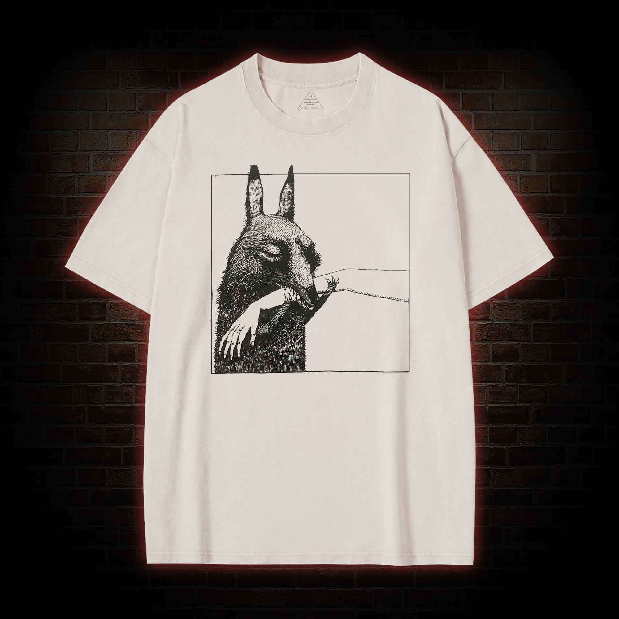 Animal Lover Gift Washed T-shirt