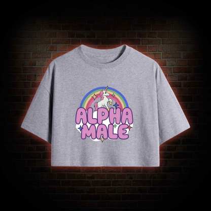 Alpha Male Crop Top