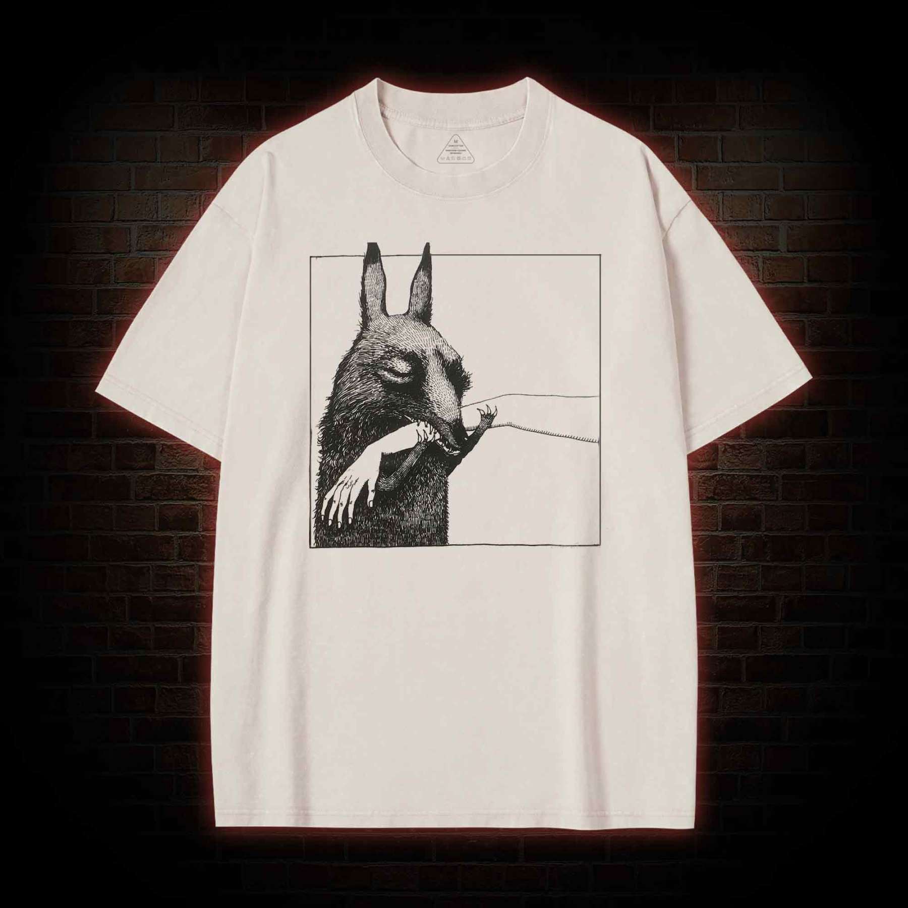 Animal Lover Gift Washed T-shirt