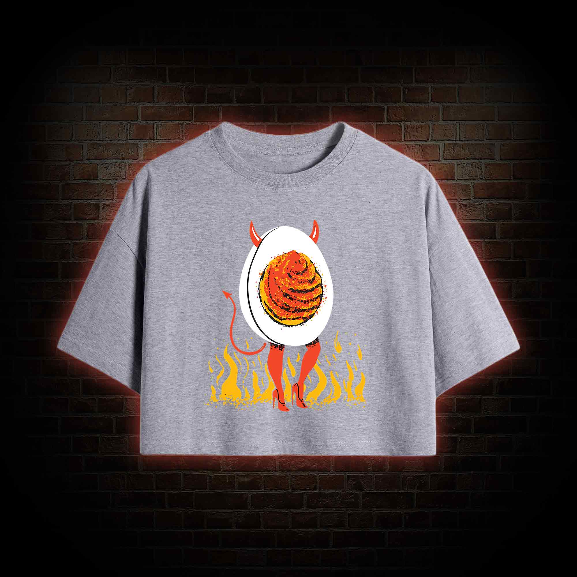 Deviled Egg Crop Top