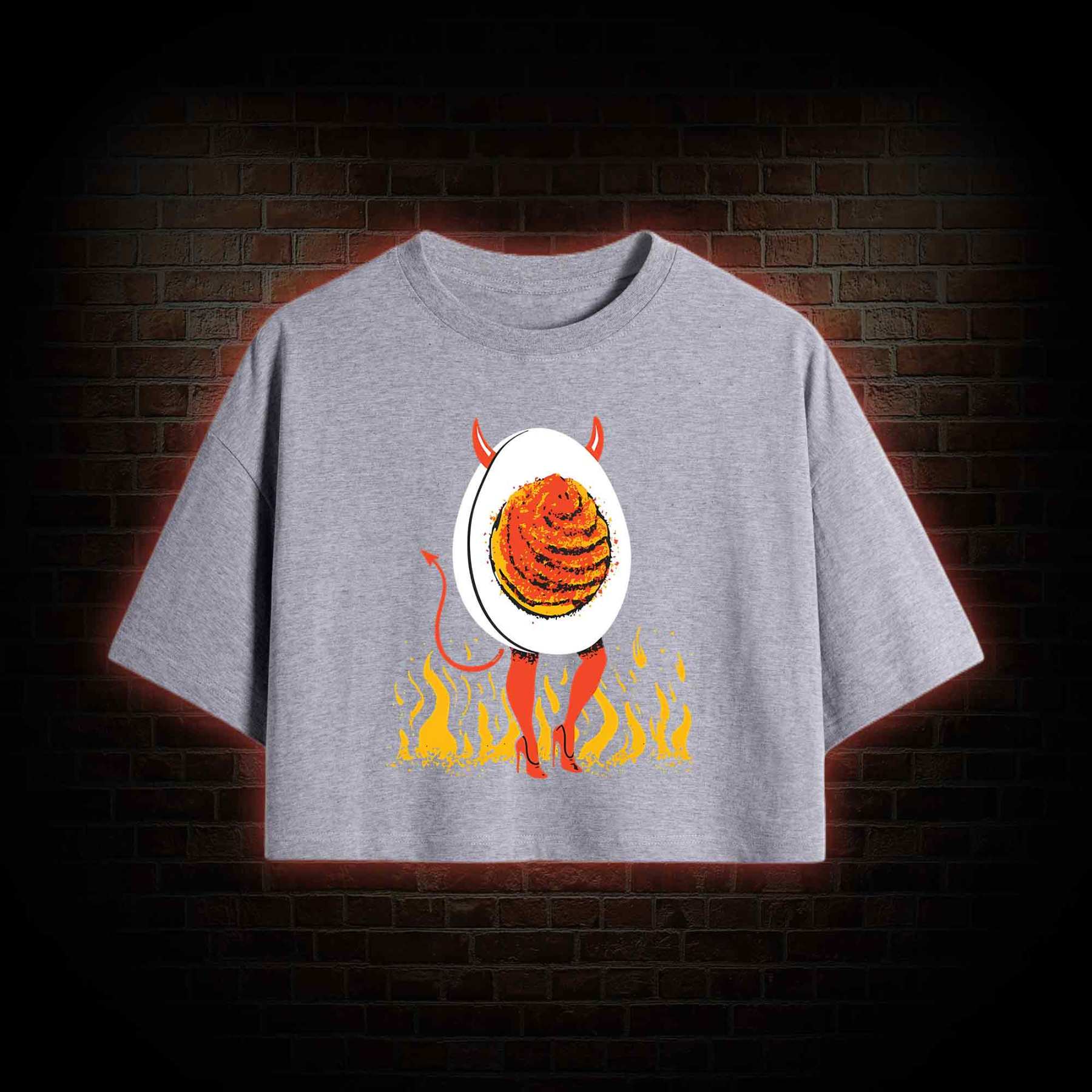 Deviled Egg Crop Top