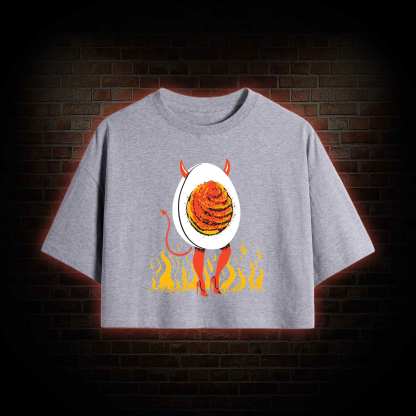 Deviled Egg Crop Top