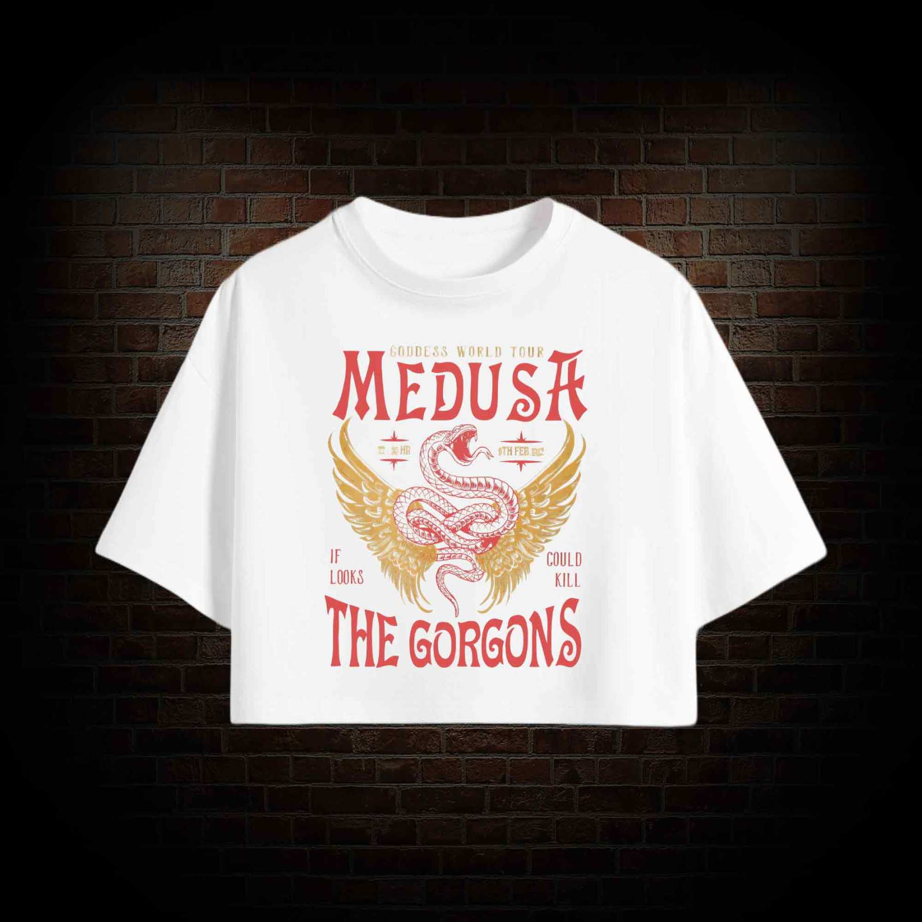 Medusa Crop Top
