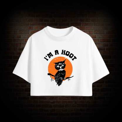 I'm A Hoot Crop Top