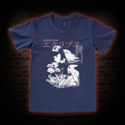 Weird Girl V-Neck Classic T-Shirt