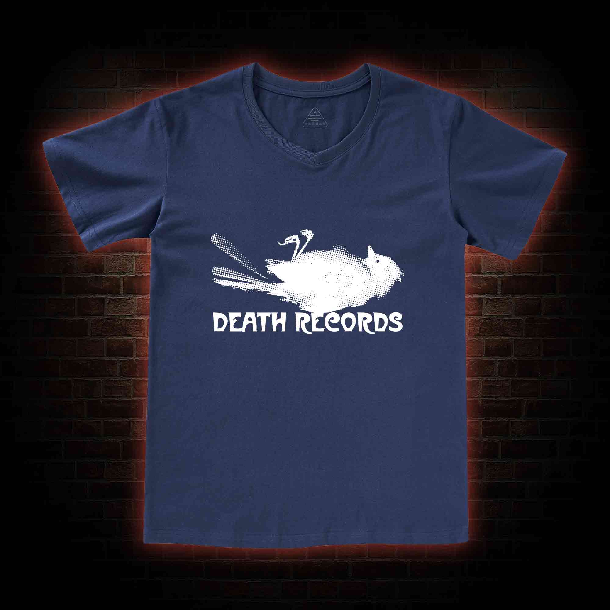 Death Records V-Neck Classic T-Shirt