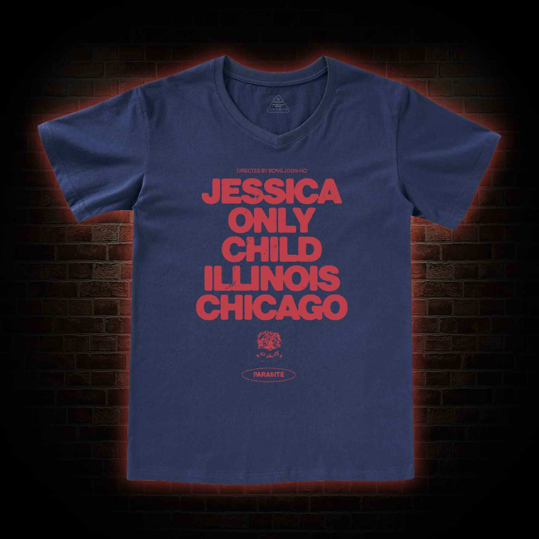Jessica Only Child V-Neck Classic T-Shirt
