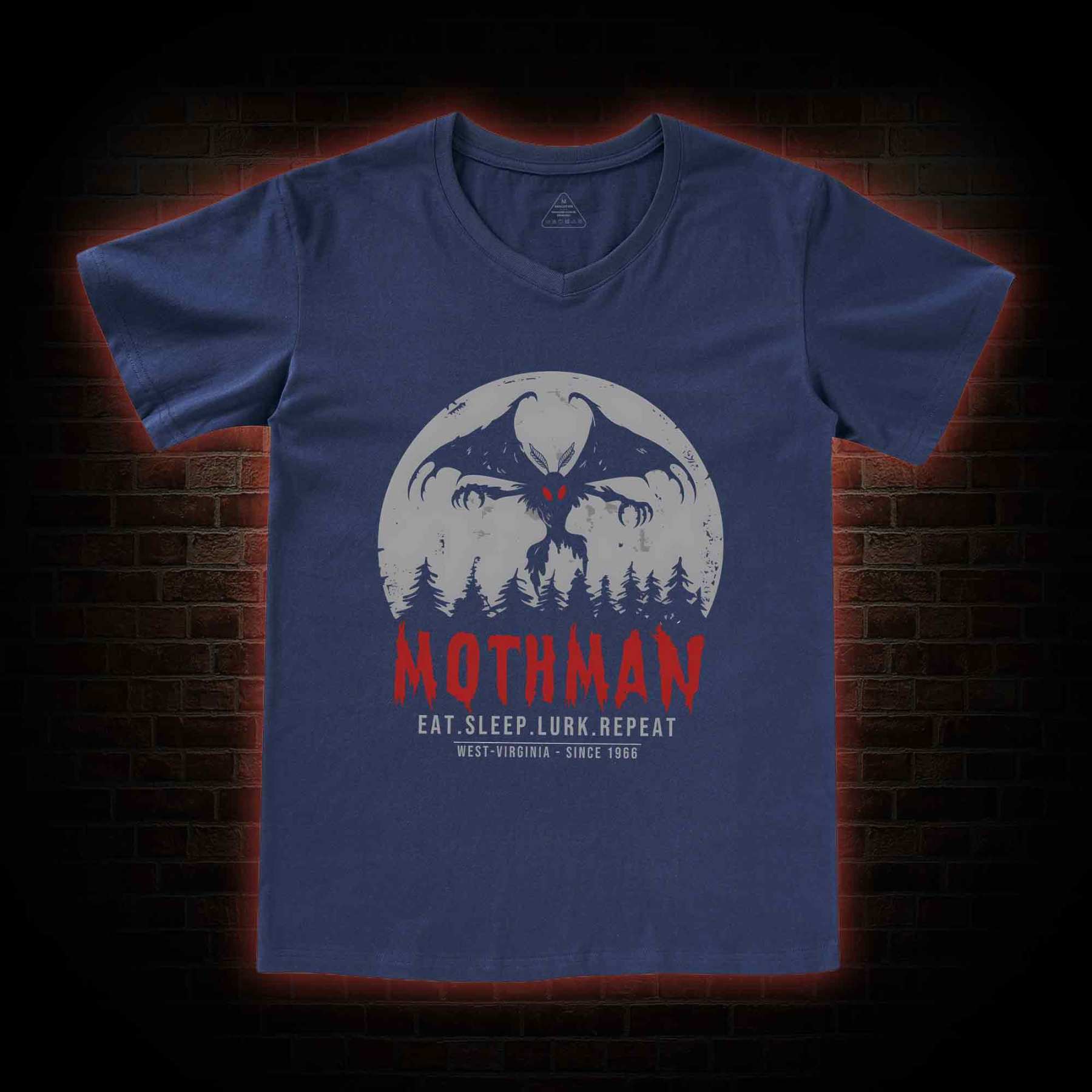 Mothman Legend V-Neck Classic T-Shirt