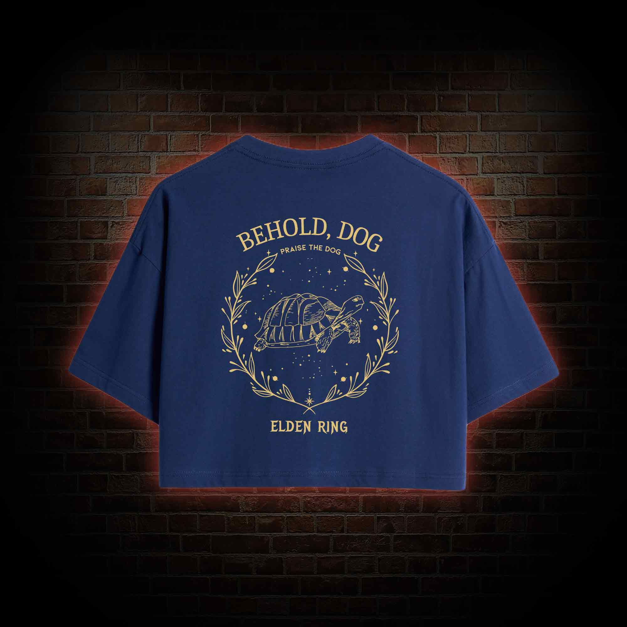 Behold Dog Crop Top
