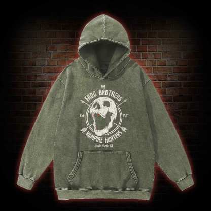 Vampire Hunters Washed Hoodie