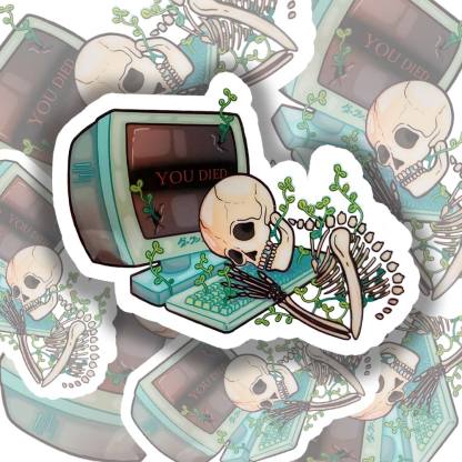 You Died Sticker