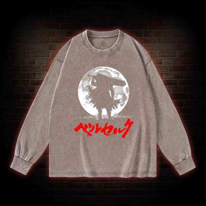 There’s No Paradise for You to Escape Washed Long-Sleeve T-shirt