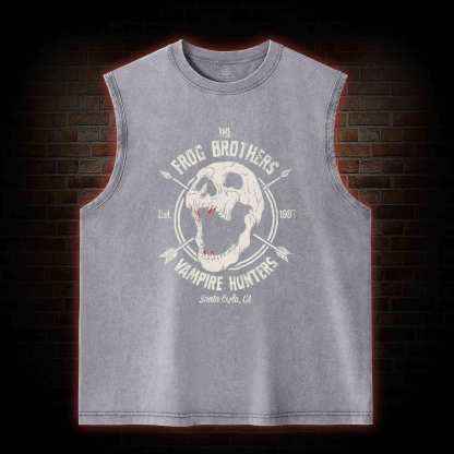 Vampire Hunters Washed Tank Top
