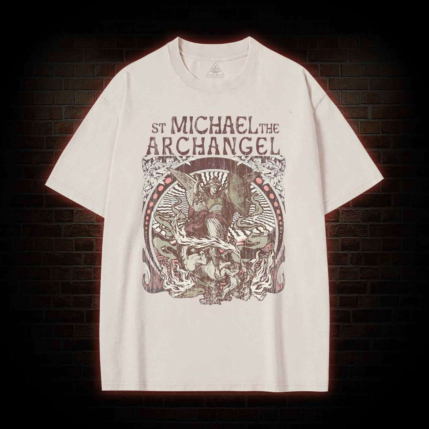 Saint Michael Washed T-shirt