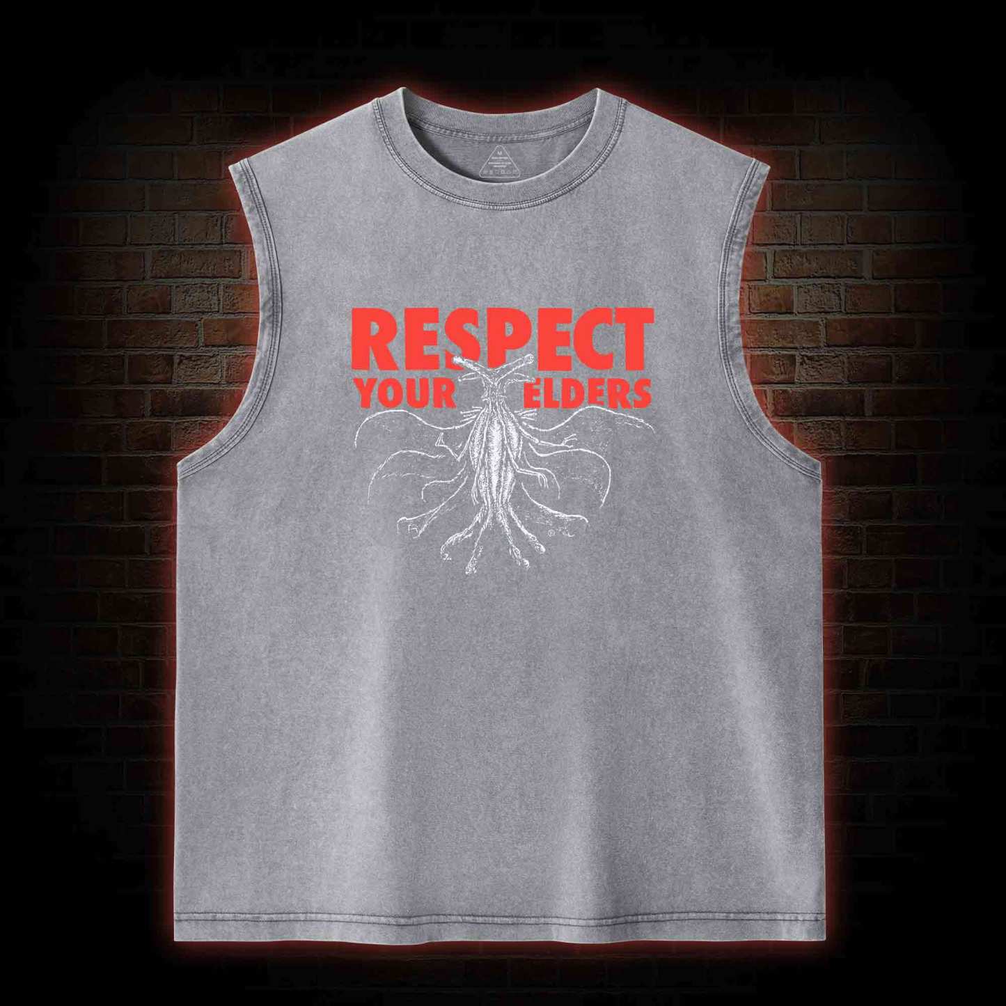 Respect Your Elders Washed Tank Top