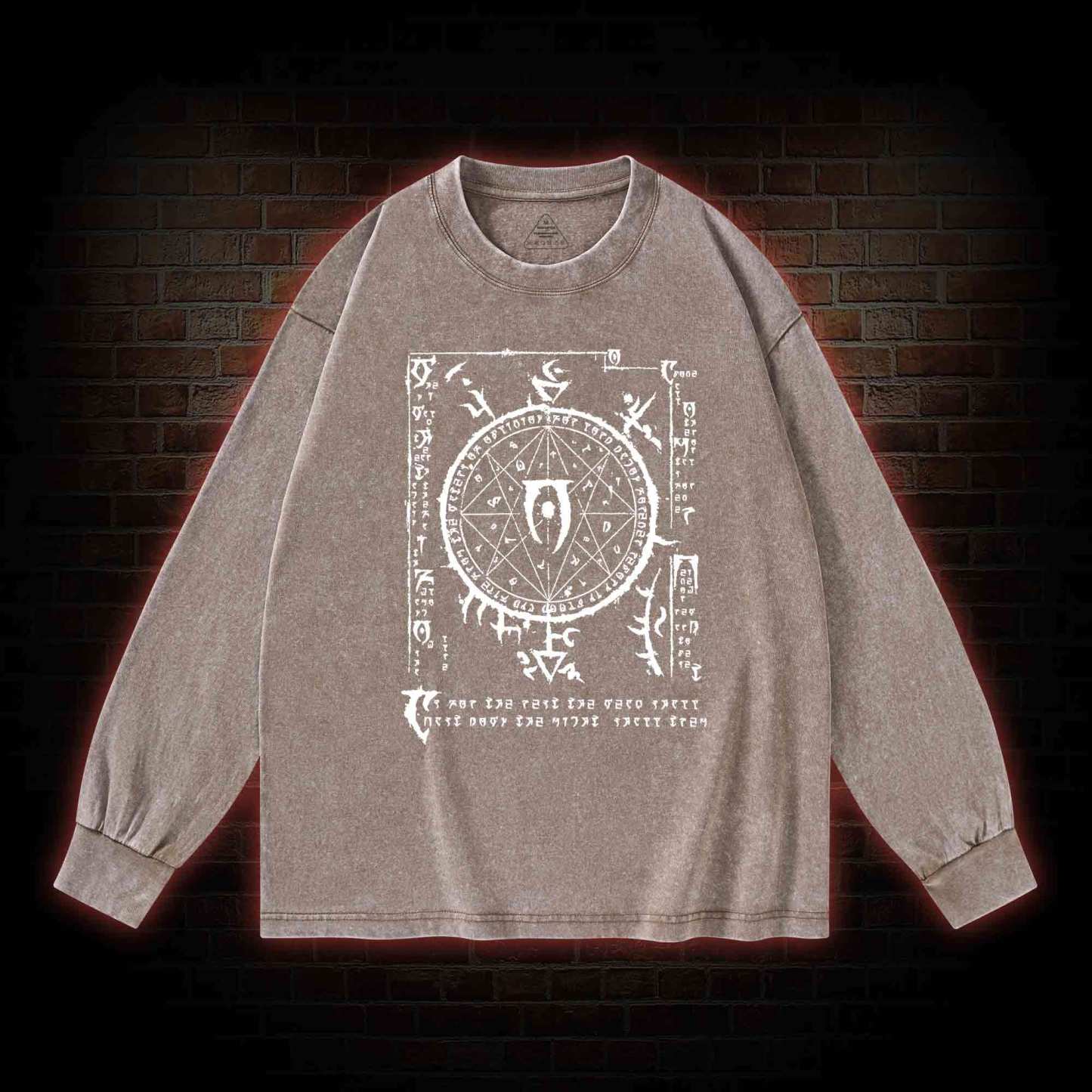Mysterium Washed Long-Sleeve T-shirt