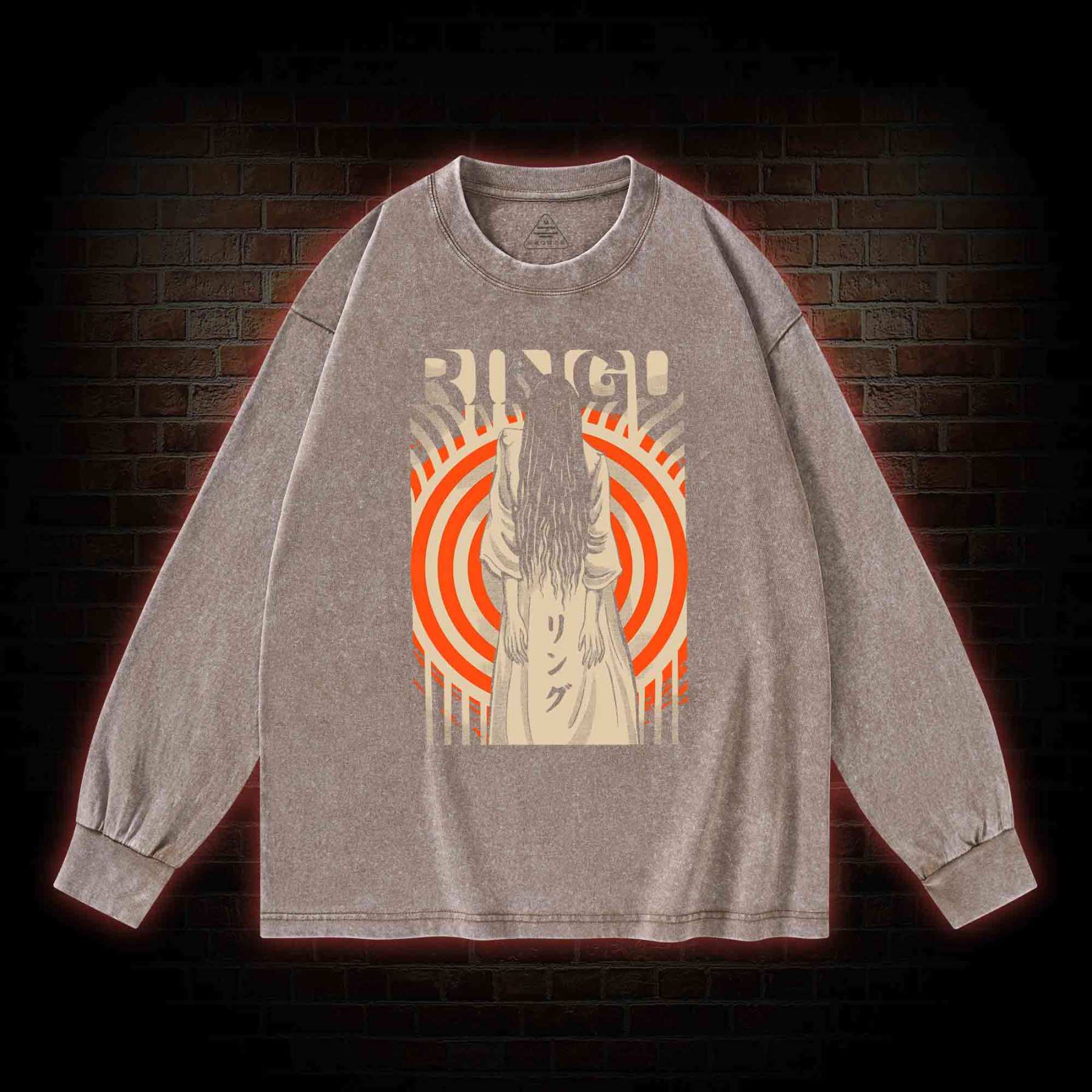 You Will Die in Seven Days Washed Long-Sleeve T-shirt