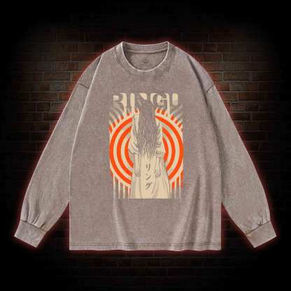 You Will Die in Seven Days Washed Long-Sleeve T-shirt