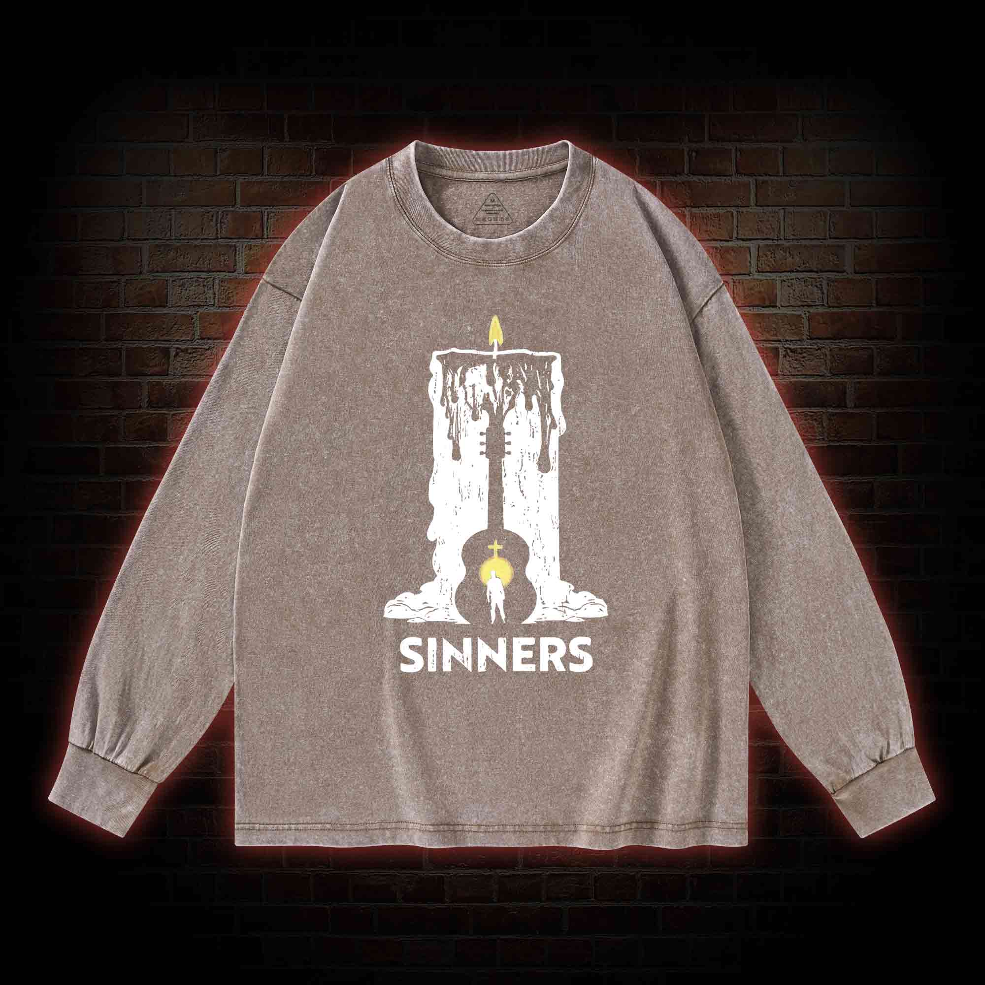 We Rule the Night Washed Long-Sleeve T-shirt