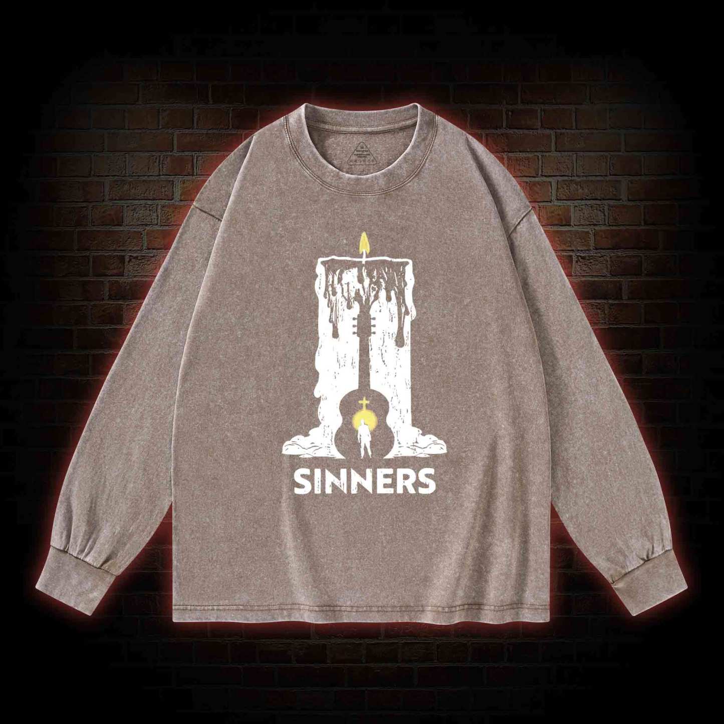 We Rule the Night Washed Long-Sleeve T-shirt