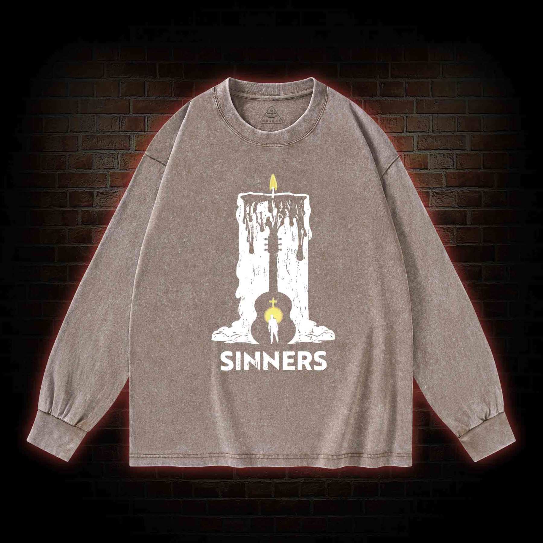 We Rule the Night Washed Long-Sleeve T-shirt