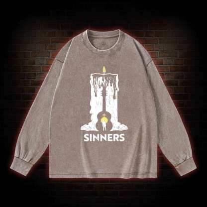 We Rule the Night Washed Long-Sleeve T-shirt