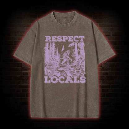 Respect Locals Washed T-shirt