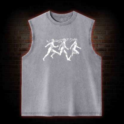 Run Washed Tank Top