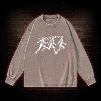 Run Washed Long-Sleeve T-shirt