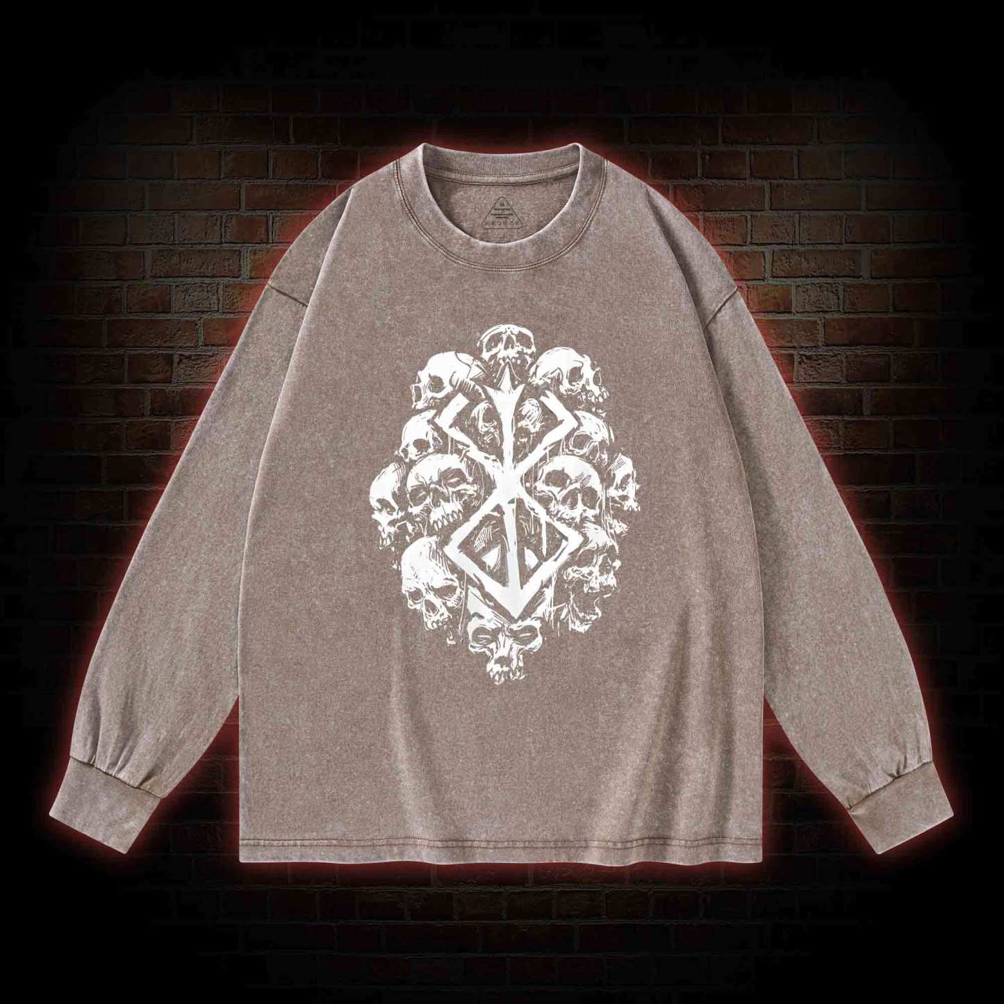 Struggle Keep Struggling Washed Long-Sleeve T-shirt