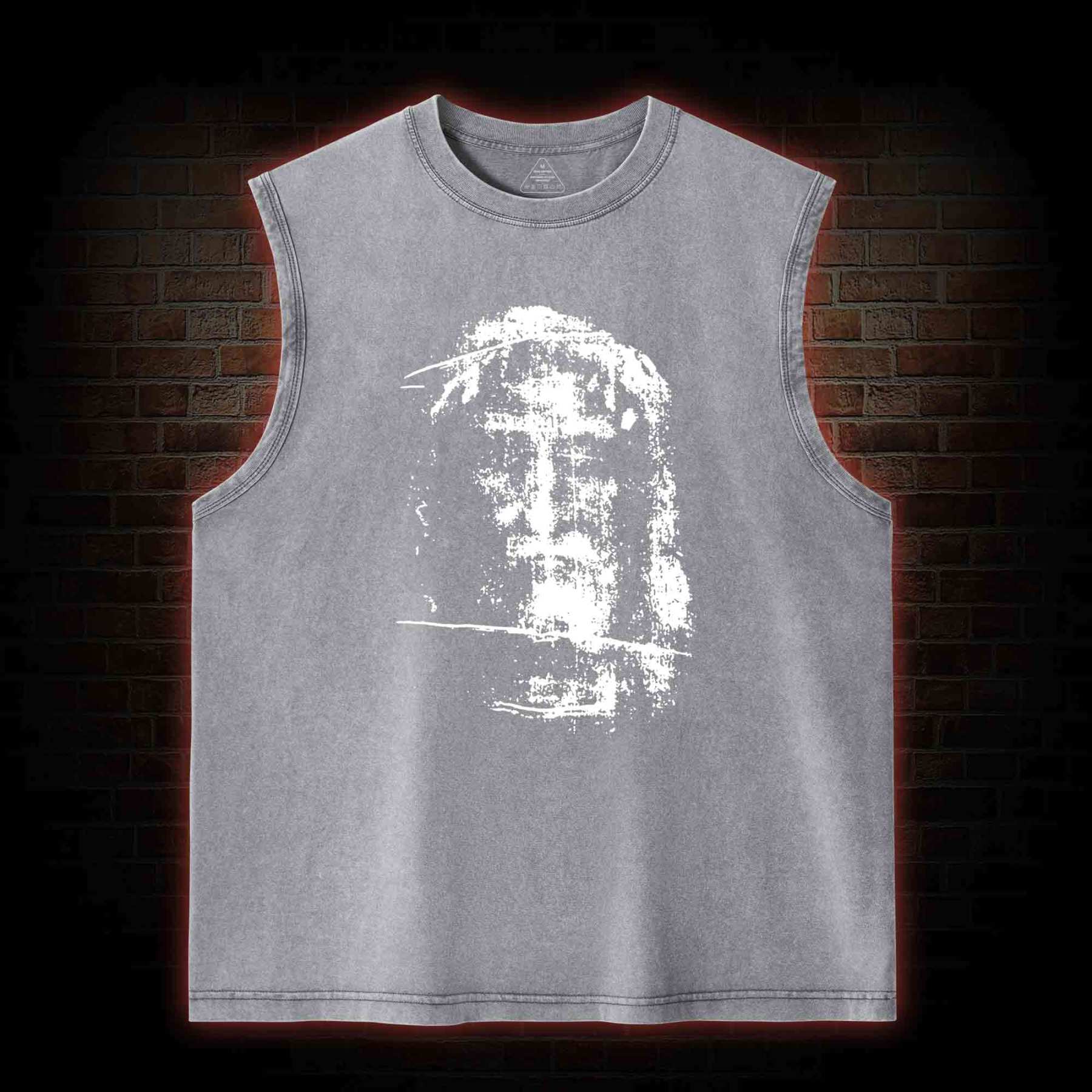 Jesus Christ Face Washed Tank Top