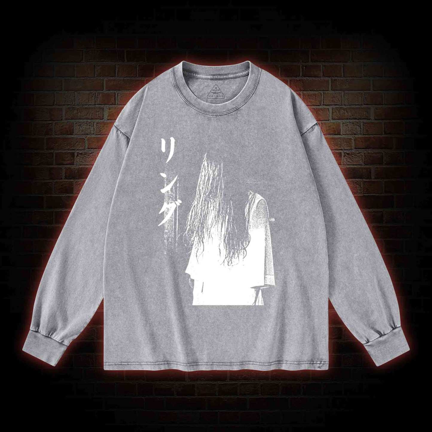 Vintage Ghost Washed Long-Sleeve T-shirt
