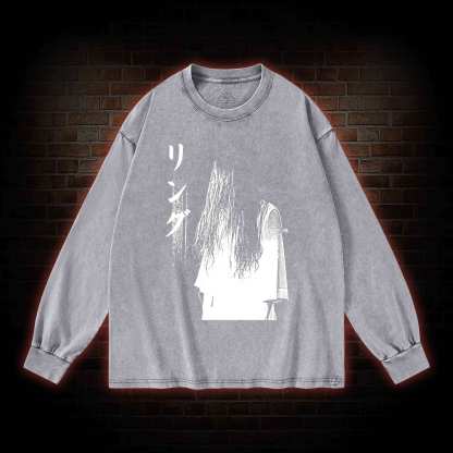 Vintage Ghost Washed Long-Sleeve T-shirt