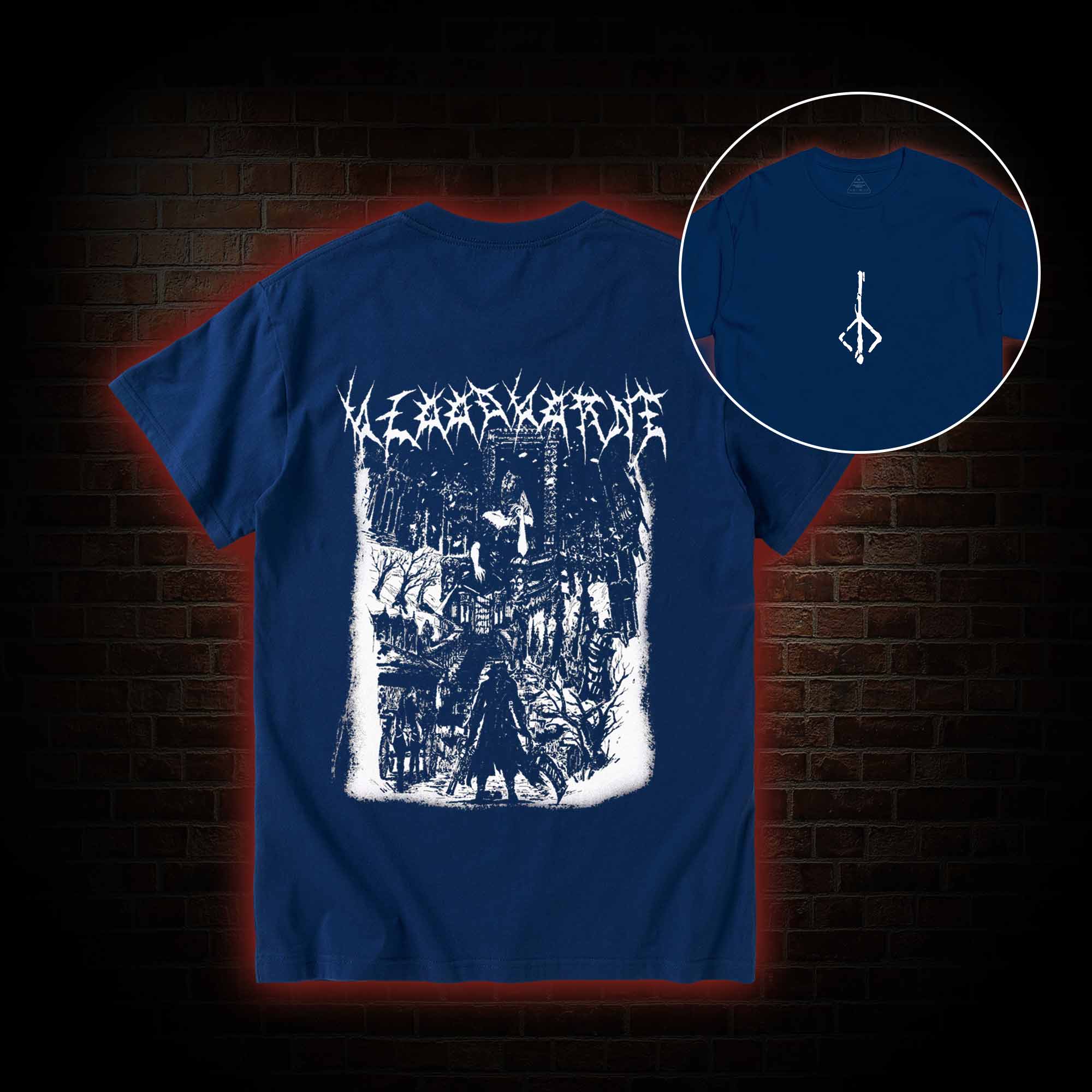 Fear the Old Blood Vintage Back Print T-Shirt