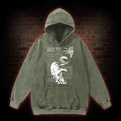 Forgive Them Father Washed Hoodie