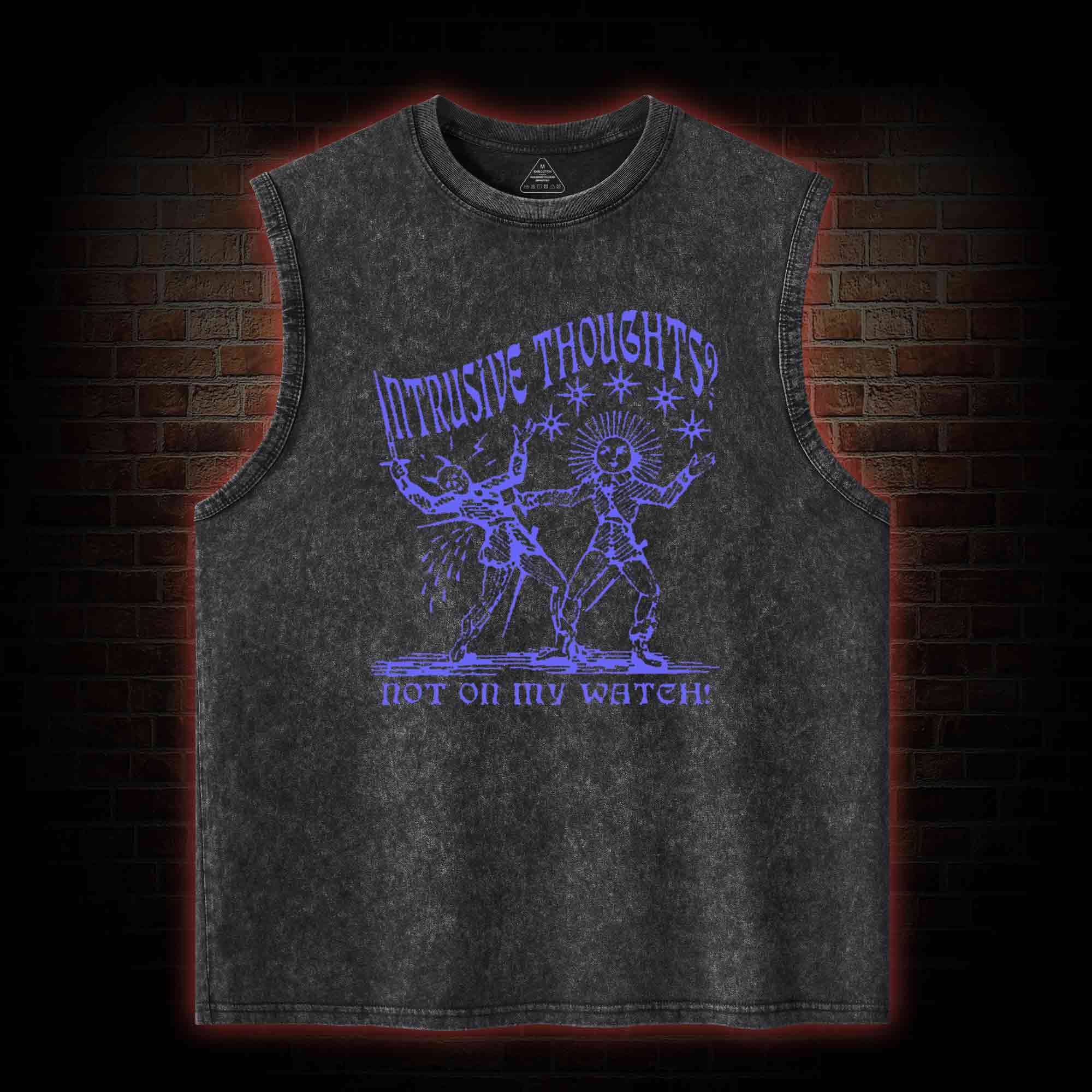 Intrusive Thoughts Washed Tank Top