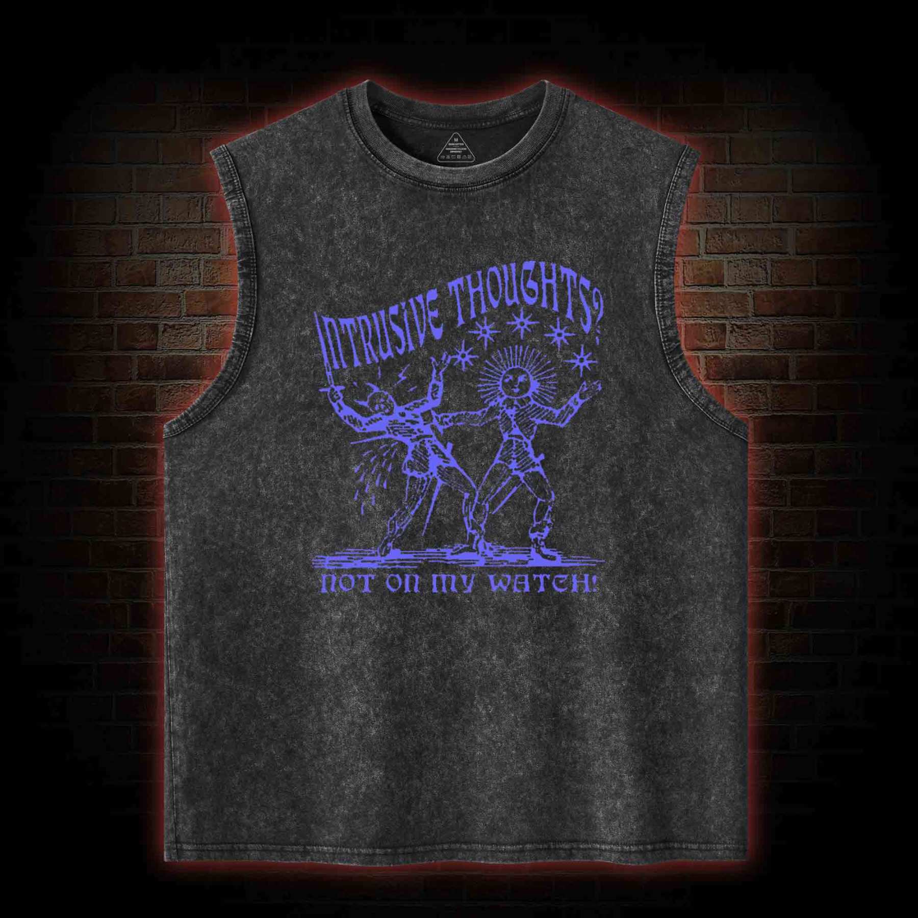 Intrusive Thoughts Washed Tank Top