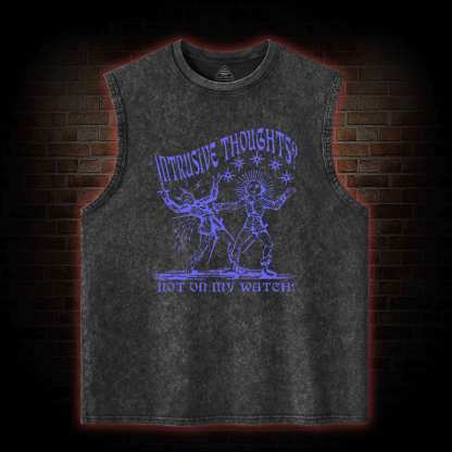 Intrusive Thoughts Washed Tank Top
