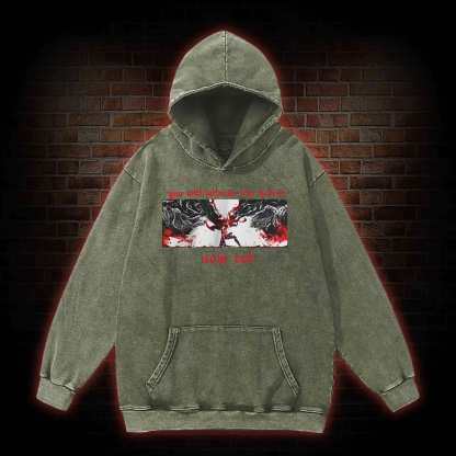 Put These Foolish Ambitions to Rest Washed Hoodie