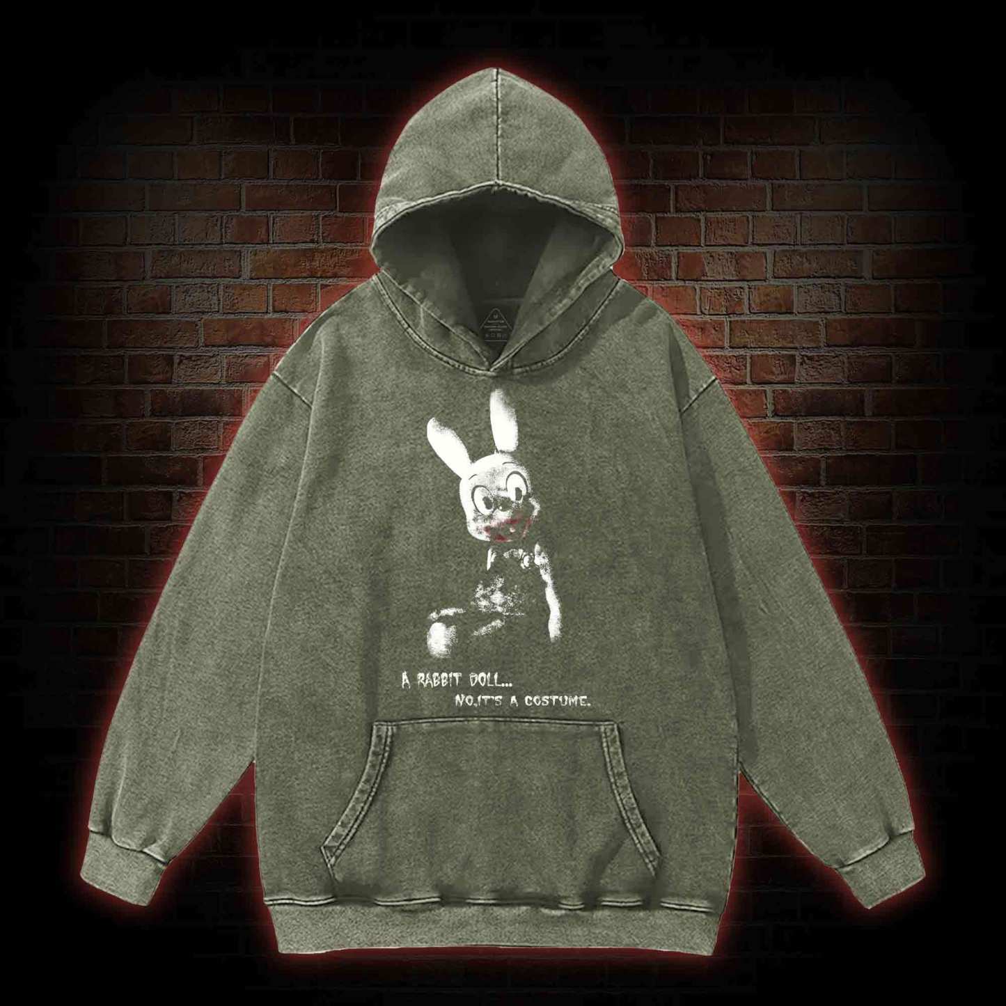 No It's a Costume Washed Hoodie