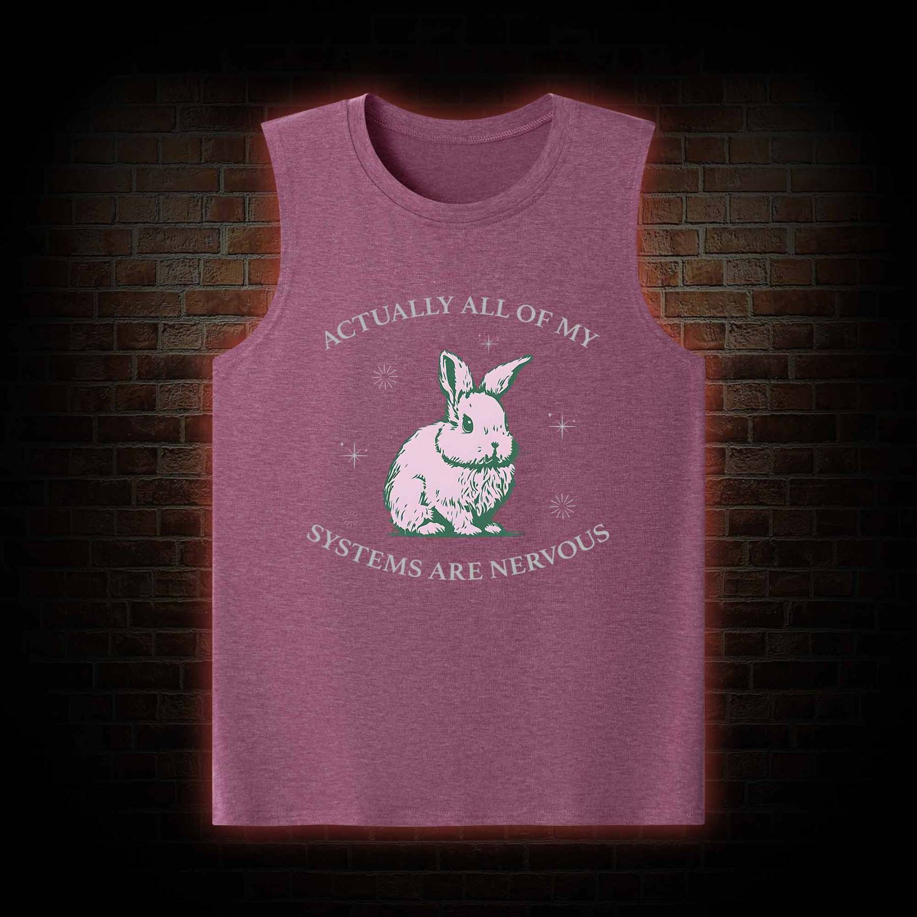 Actually All Of My Systems Are Nervous Tank Top