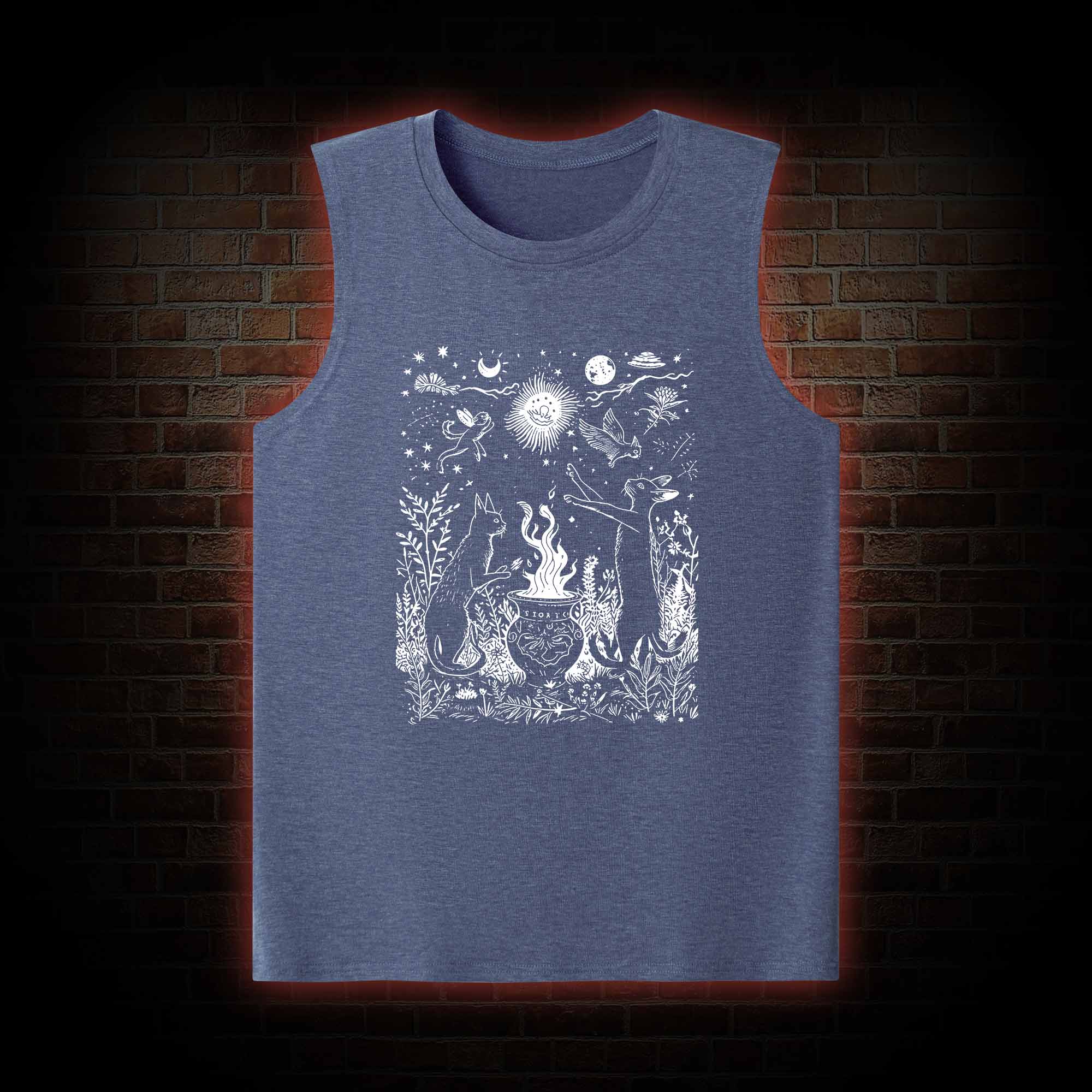  Celestial Cat Tank Top