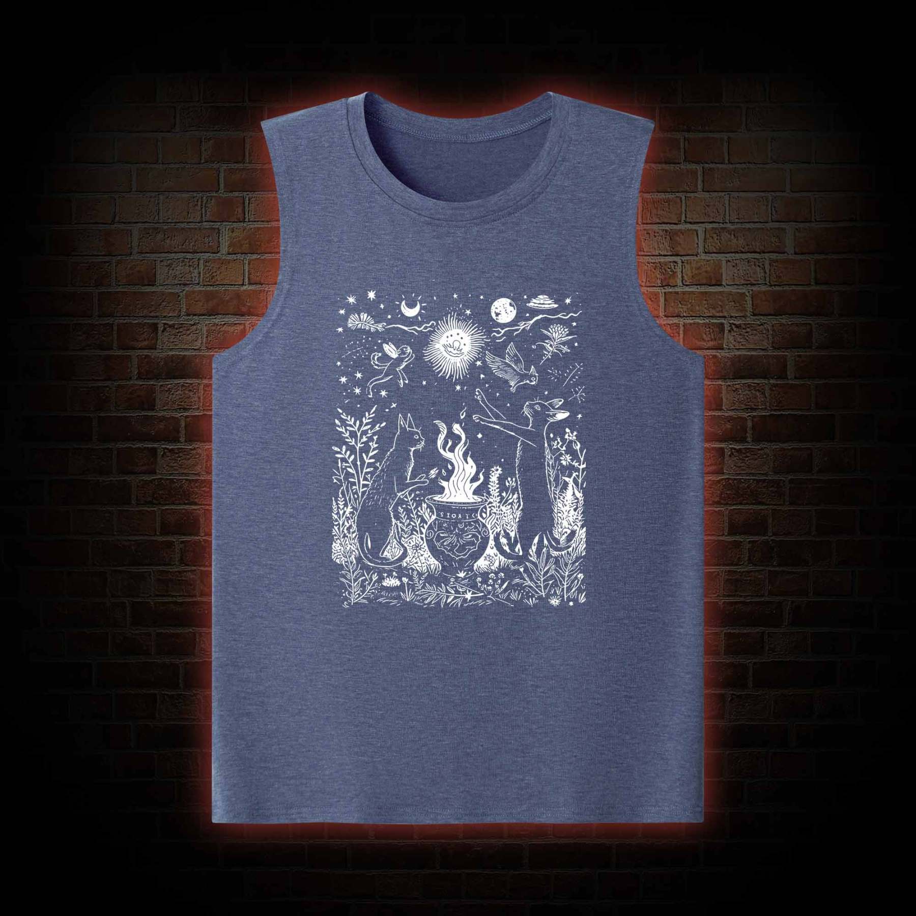  Celestial Cat Tank Top