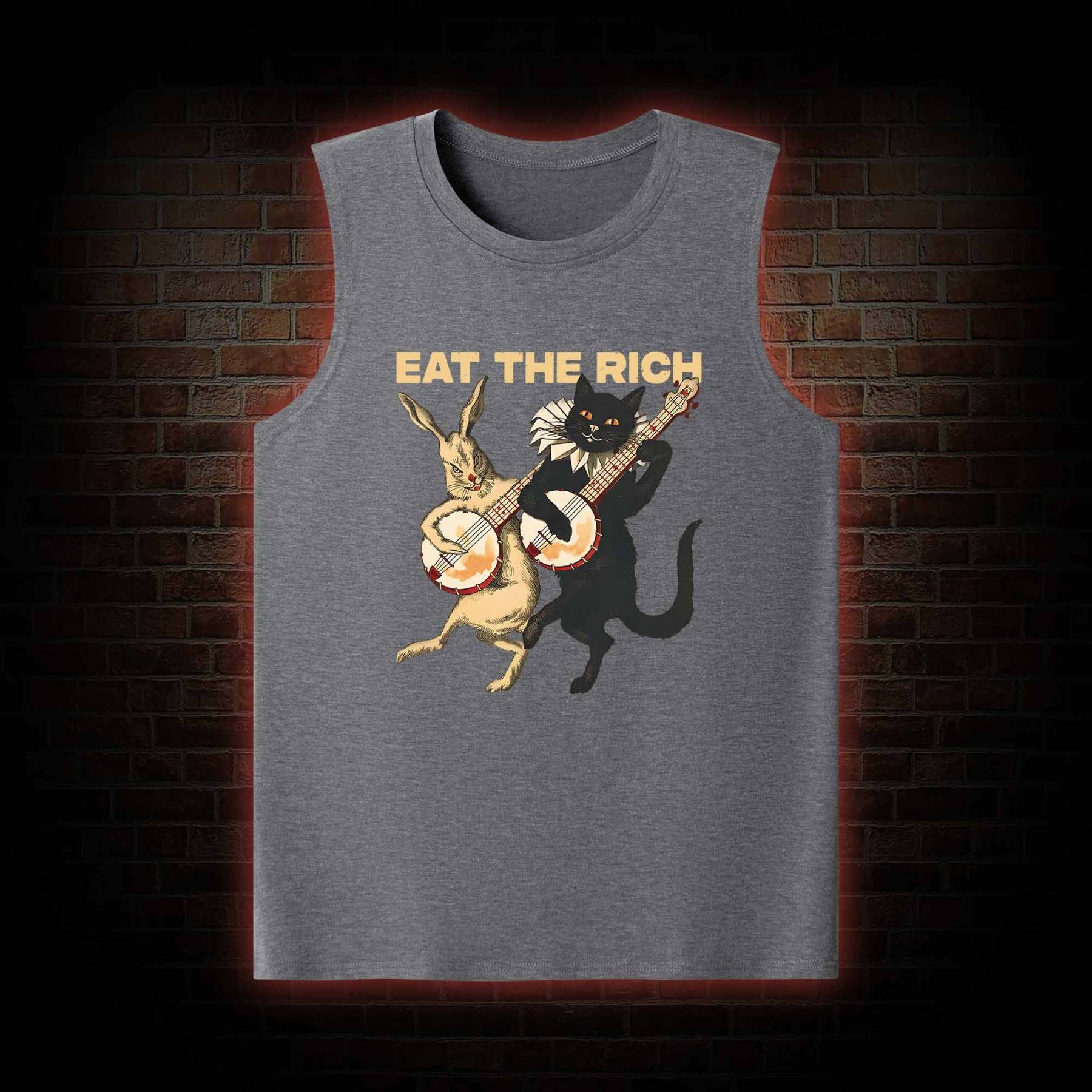 Eat The Rich Tank Top