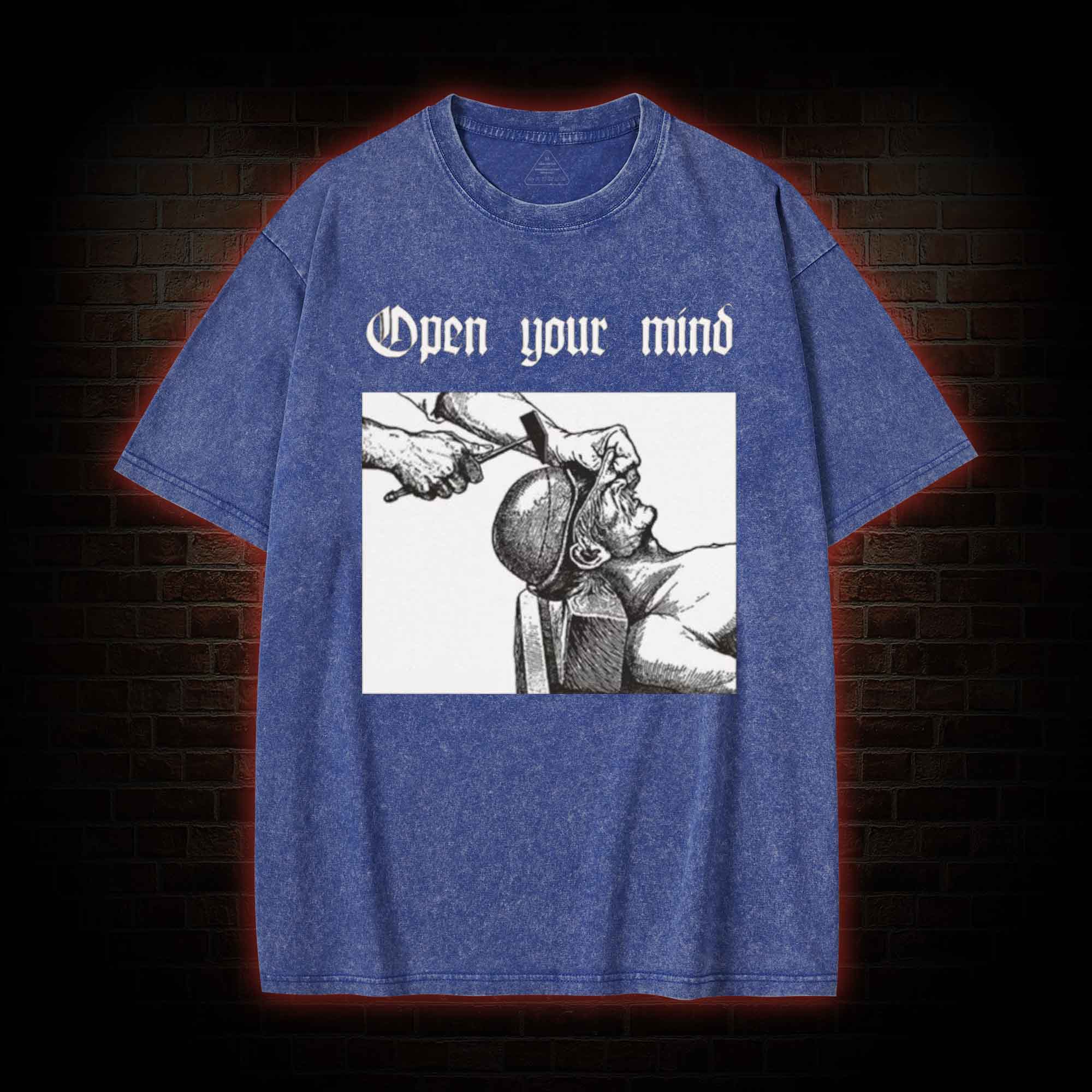 Open Your Mind Washed T-shirt