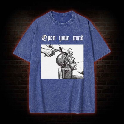 Open Your Mind Washed T-shirt