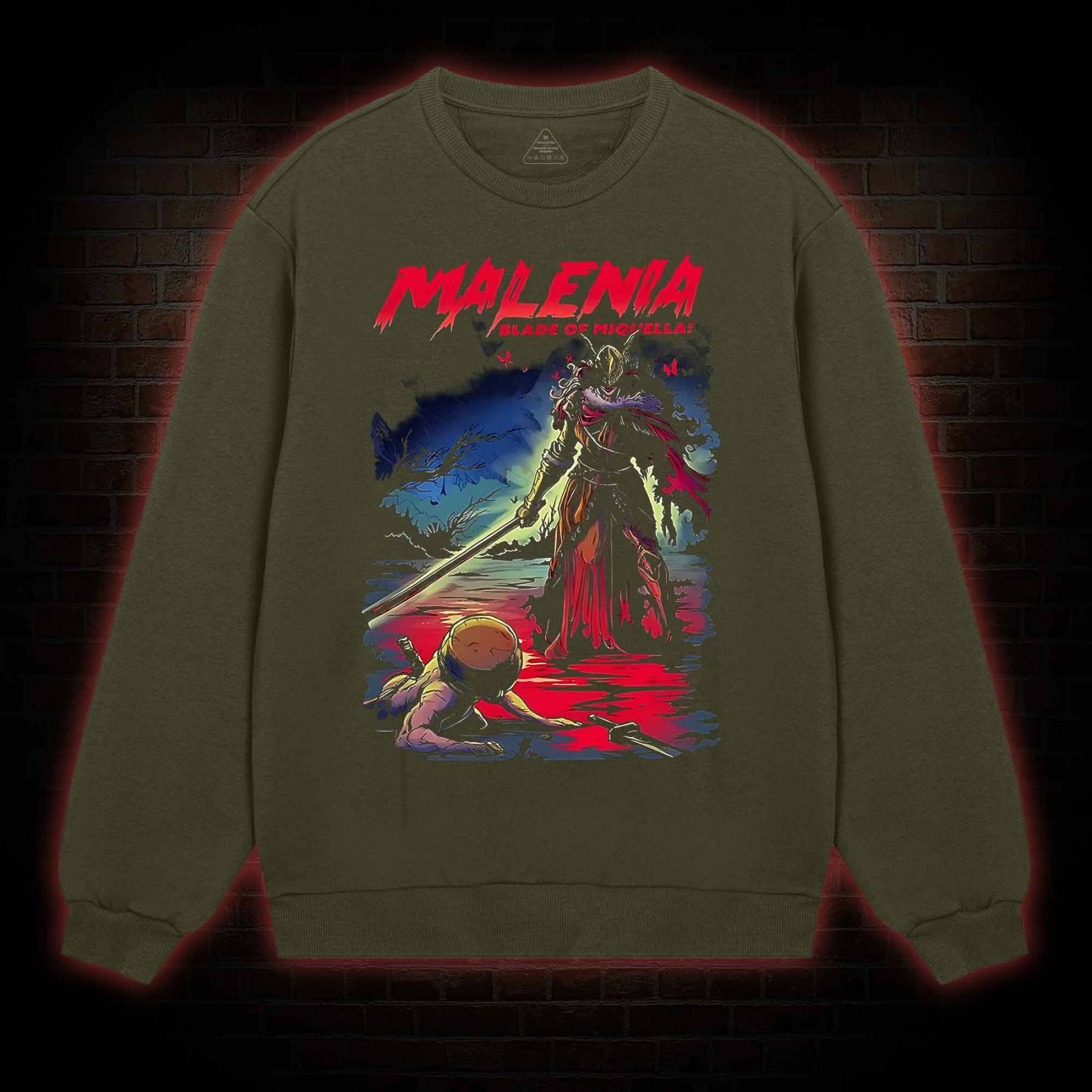 The Scarlet Bloom Flowers Once More Sweatshirt