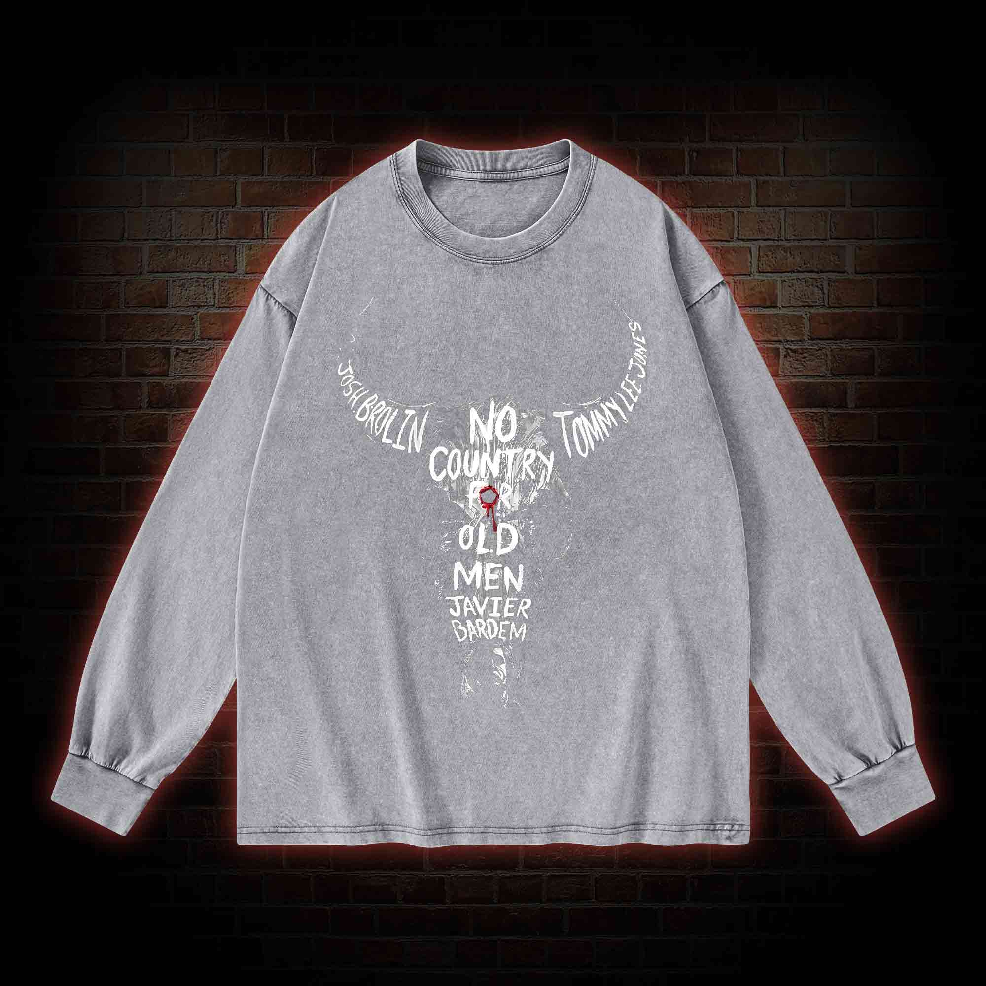 There are No Clean Getaways Washed Long-Sleeve T-shirt